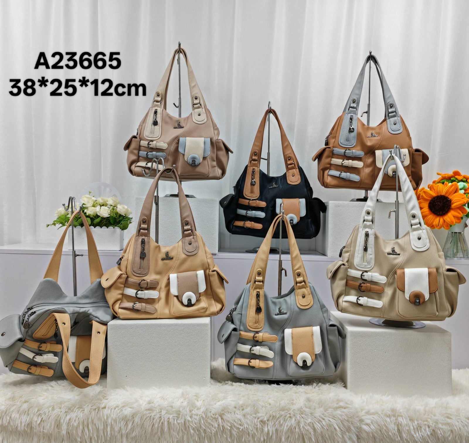 Oplus_16908288 New cross-border women's versatile bag, large capacity ladies' handbag, fashionable shoulder crossbody bag, foreign trade women's bag china handbags factory woman bags factory chinese handbags manufacturer woman bags manufacturer OEM ODM - Image 1