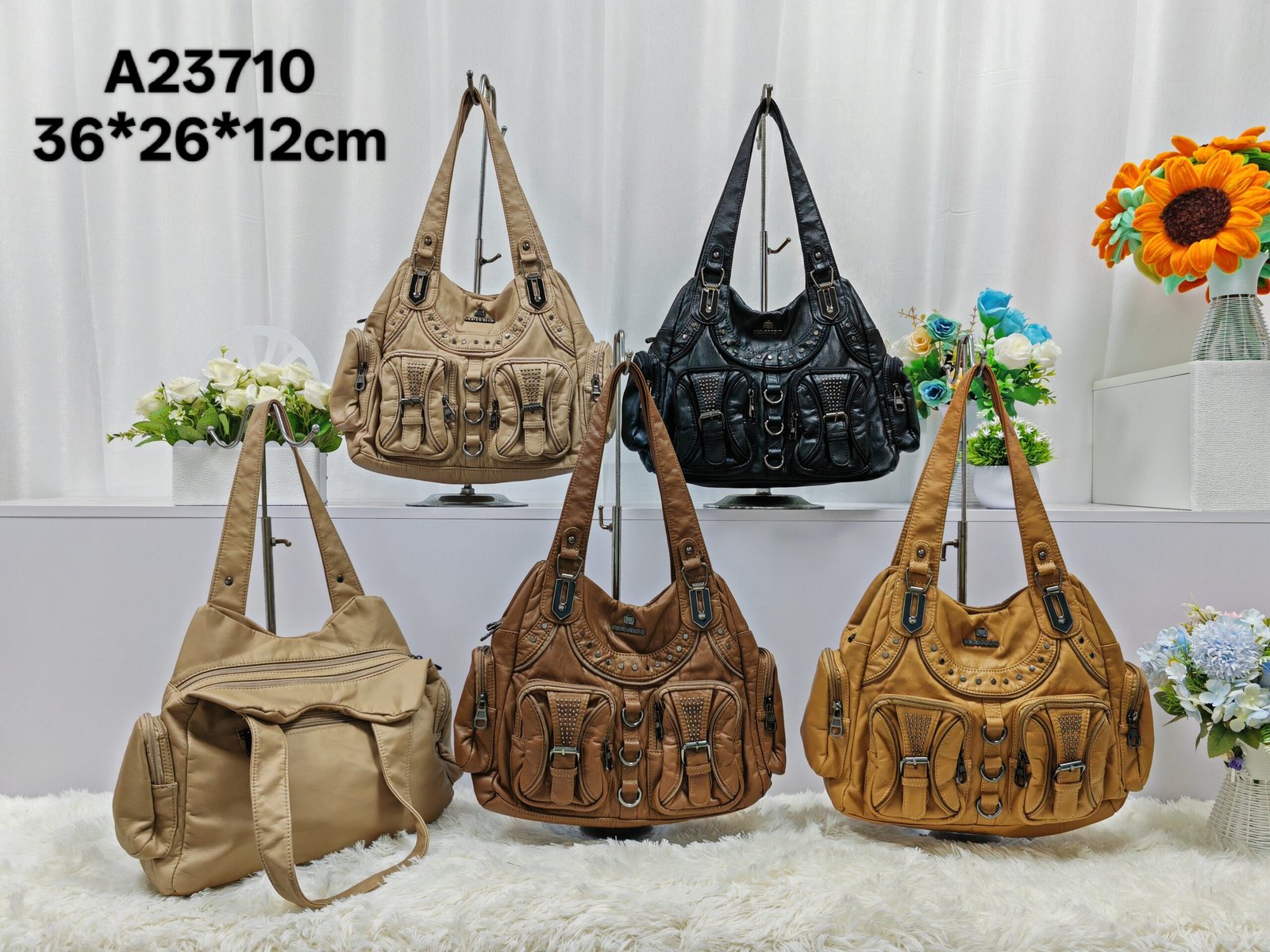 Oplus_16908288 New cross-border women's versatile bag, large capacity ladies' handbag, fashionable shoulder crossbody bag, foreign trade women's bag china handbags factory woman bags factory chinese handbags manufacturer woman bags manufacturer OEM ODM - Image 1