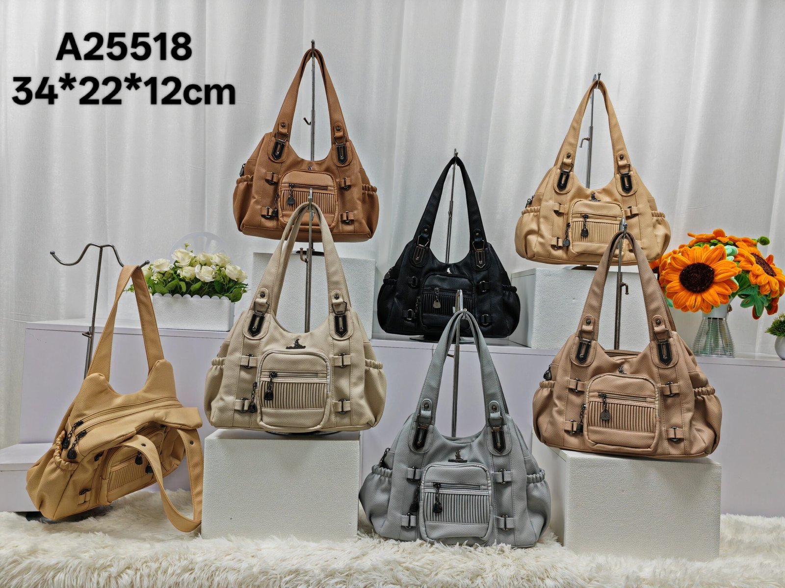 Oplus_16908288 New cross-border women's versatile bag, large capacity ladies' handbag, fashionable shoulder crossbody bag, foreign trade women's bag china handbags factory woman bags factory chinese handbags manufacturer woman bags manufacturer OEM ODM - Image 1