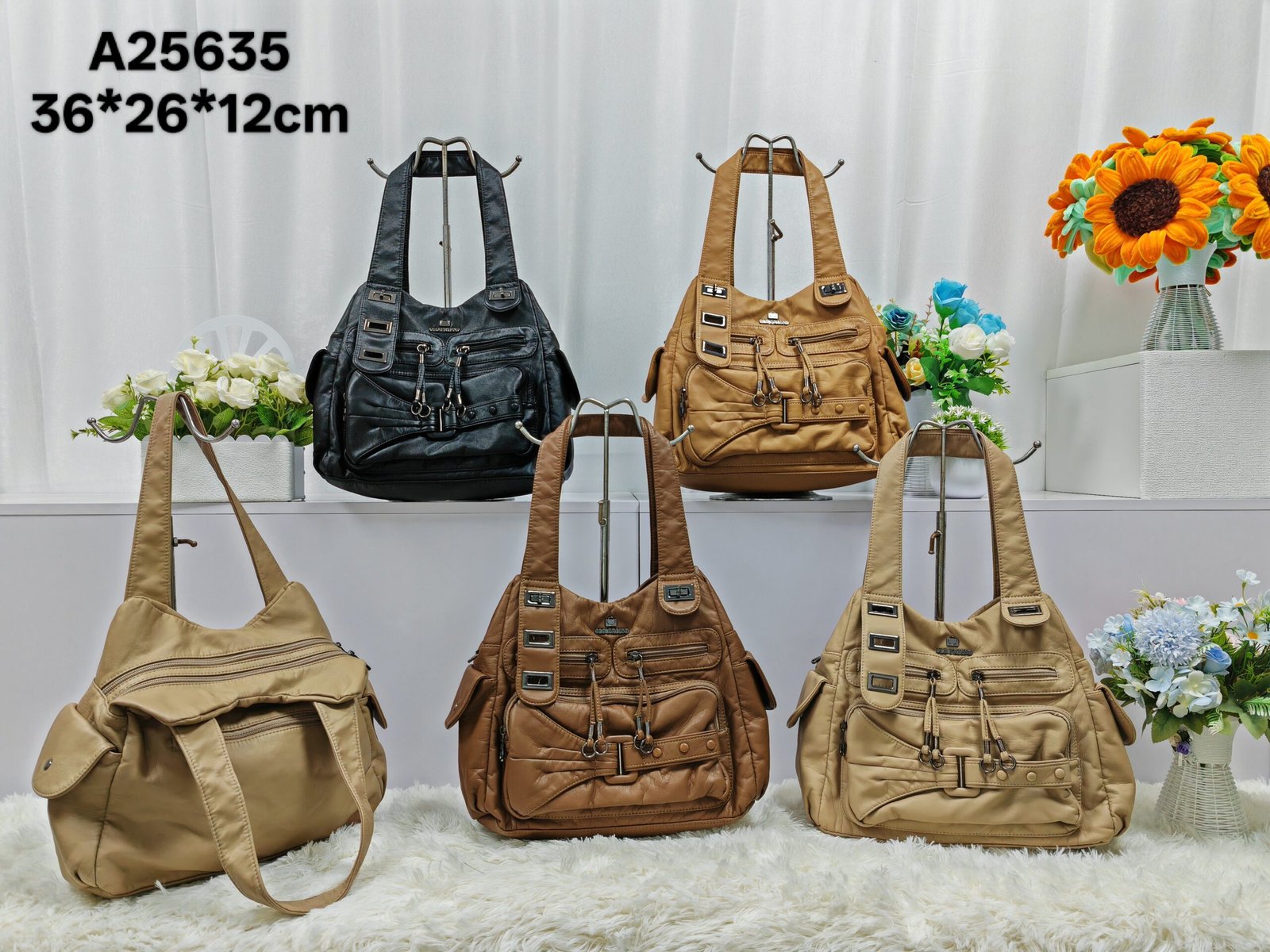 Oplus_16908288 New cross-border women's versatile bag, large capacity ladies' handbag, fashionable shoulder crossbody bag, foreign trade women's bag china handbags factory woman bags factory chinese handbags manufacturer woman bags manufacturer OEM ODM - Image 1