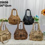 New cross-border women's versatile bag, large capacity ladies' handbag, fashionable shoulder crossbody bag, foreign trade women's bag  china handbags factory woman bags factory chinese handbags manufacturer woman bags manufacturer OEM ODM