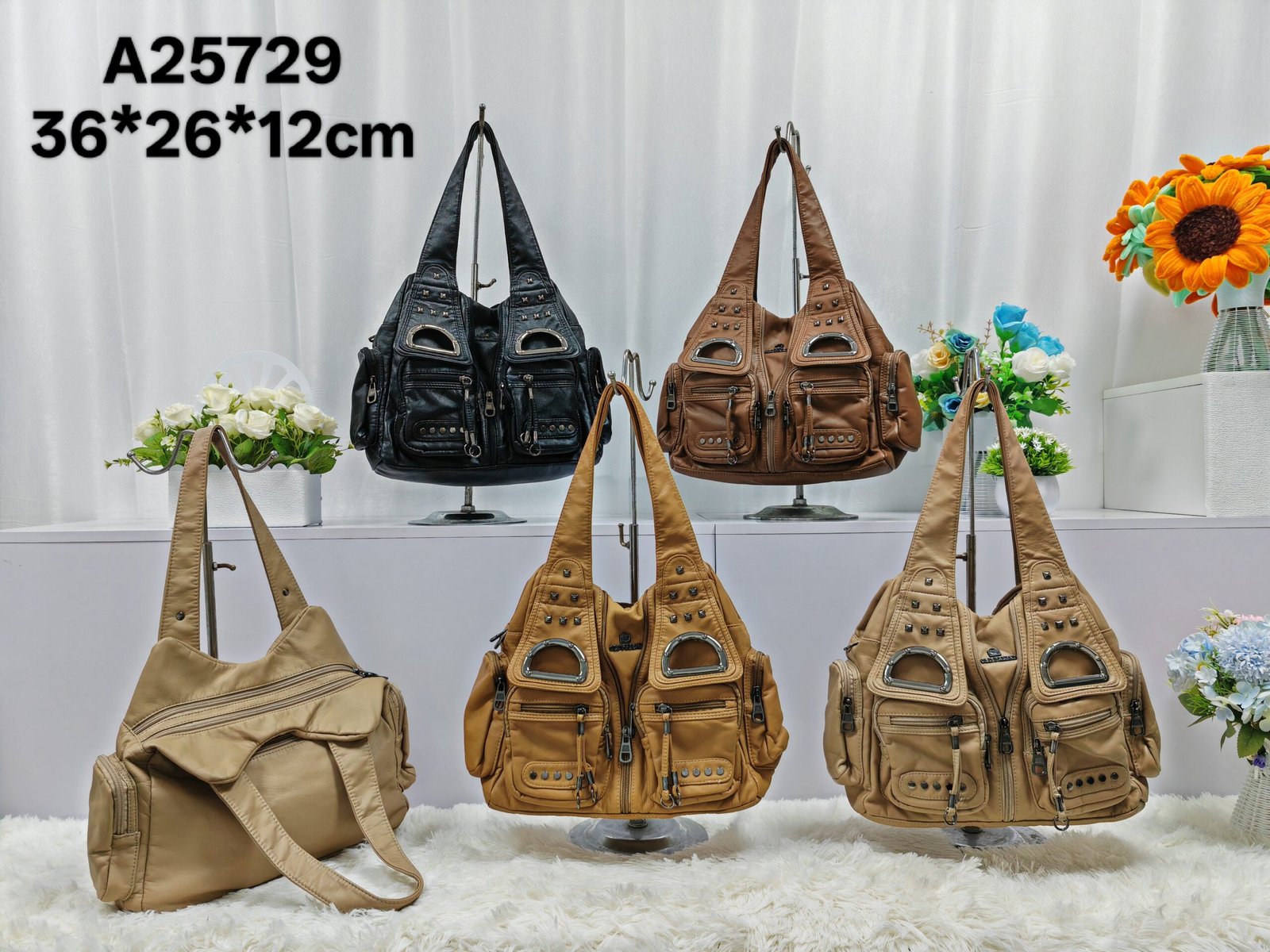 Oplus_16908288 New cross-border women's versatile bag, large capacity ladies' handbag, fashionable shoulder crossbody bag, foreign trade women's bag china handbags factory woman bags factory chinese handbags manufacturer woman bags manufacturer OEM ODM - Image 1