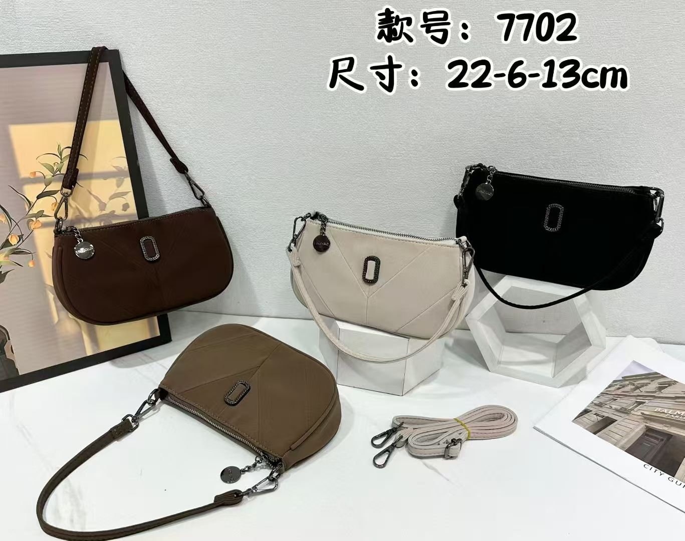 微信图片_20260504212901_242_2 Original design women's bag, fashionable new style shoulder crossbody handheld ladies bag, factory direct supply china handbags factory woman bags factory chinese handbags manufacturer woman bags manufacturer OEM ODM - Image 1
