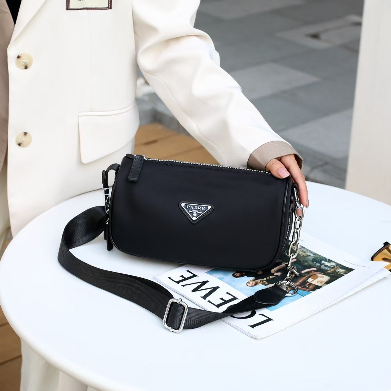 微信图片_20250210220747 Original design women's bag, fashionable new style shoulder crossbody handheld ladies bag, factory direct supply china handbags factory woman bags factory chinese handbags manufacturer woman bags manufacturer OEM ODM - Image 1